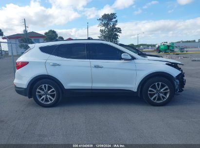 Lot #3034050360 2015 HYUNDAI SANTA FE SPORT 2.0L TURBO