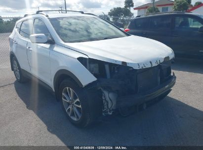 Lot #3034050360 2015 HYUNDAI SANTA FE SPORT 2.0L TURBO