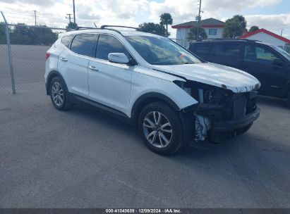 Lot #3034050360 2015 HYUNDAI SANTA FE SPORT 2.0L TURBO