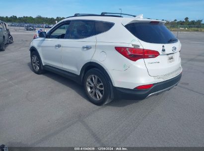 Lot #3034050360 2015 HYUNDAI SANTA FE SPORT 2.0L TURBO