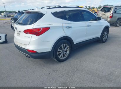 Lot #3034050360 2015 HYUNDAI SANTA FE SPORT 2.0L TURBO