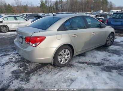 Lot #3035095639 2013 CHEVROLET CRUZE LS AUTO