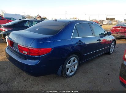 Lot #3035080302 2005 HONDA ACCORD 2.4 EX