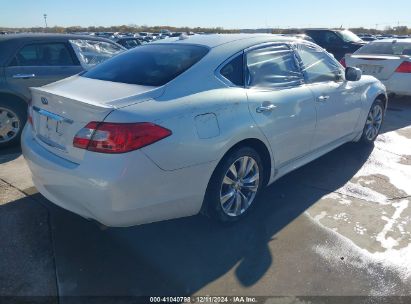 Lot #3037528863 2012 INFINITI M37