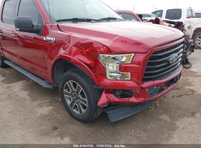 Lot #3035707825 2017 FORD F-150 XLT