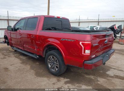 Lot #3035707825 2017 FORD F-150 XLT