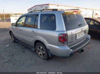 Lot #3034050340 2007 HONDA PILOT EX-L