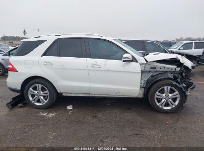 Lot #3056470474 2012 MERCEDES-BENZ ML 350 4MATIC