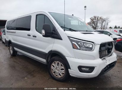 Lot #3046376703 2023 FORD TRANSIT-350 PASSENGER VAN XLT