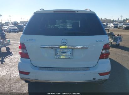 Lot #3035092319 2011 MERCEDES-BENZ ML 350 4MATIC