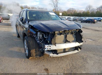 Lot #3052072547 2022 TOYOTA HIGHLANDER PLATINUM