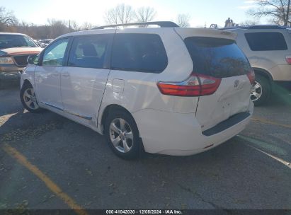 Lot #3035080290 2016 TOYOTA SIENNA LE 8 PASSENGER