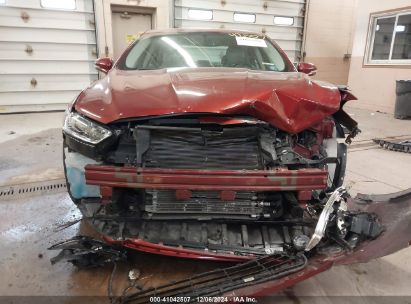 Lot #3050082535 2014 FORD FUSION HYBRID TITANIUM