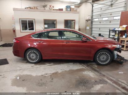 Lot #3050082535 2014 FORD FUSION HYBRID TITANIUM