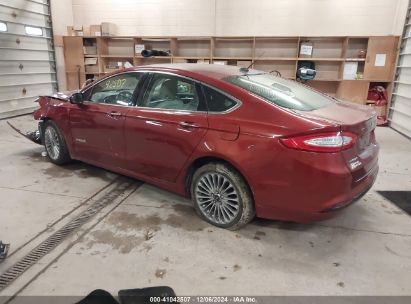 Lot #3050082535 2014 FORD FUSION HYBRID TITANIUM