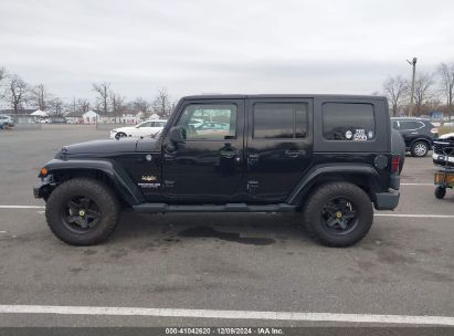 Lot #3037523894 2009 JEEP WRANGLER UNLIMITED SAHARA