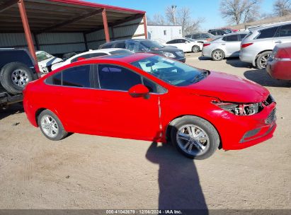 Lot #3054262461 2017 CHEVROLET CRUZE LT AUTO