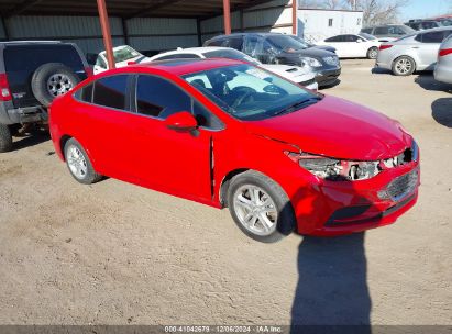 Lot #3054262461 2017 CHEVROLET CRUZE LT AUTO