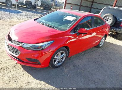 Lot #3054262461 2017 CHEVROLET CRUZE LT AUTO