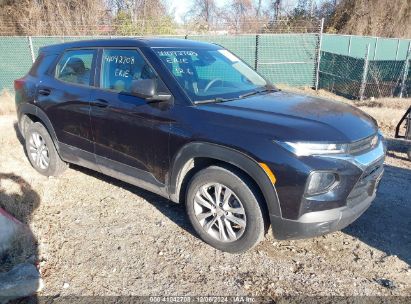 Lot #3050077626 2021 CHEVROLET TRAILBLAZER AWD LS