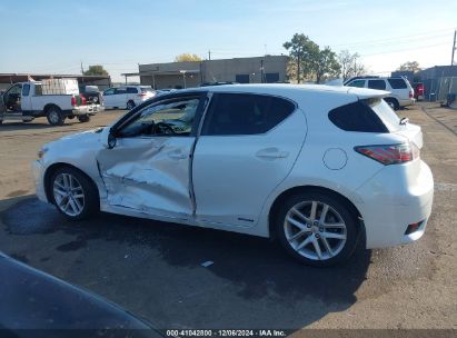 Lot #3050073492 2014 LEXUS CT 200H