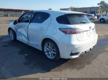 Lot #3050073492 2014 LEXUS CT 200H