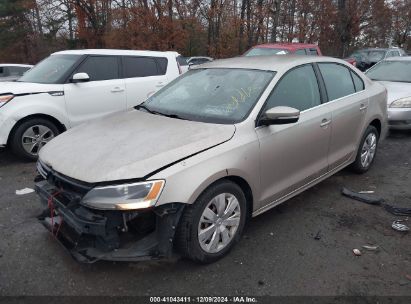 Lot #3034050302 2013 VOLKSWAGEN JETTA 2.5L SE