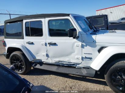 Lot #3052079612 2024 JEEP WRANGLER 4XE SAHARA 4XE