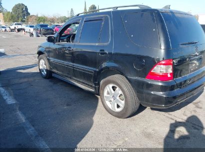 Lot #3051073709 2005 MERCEDES-BENZ ML 350 4MATIC