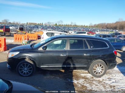 Lot #3035080259 2017 BUICK ENCLAVE LEATHER