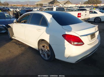 Lot #3050073452 2017 MERCEDES-BENZ C 300 LUXURY/SPORT