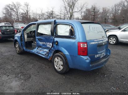 Lot #3065100846 2008 DODGE GRAND CARAVAN SE