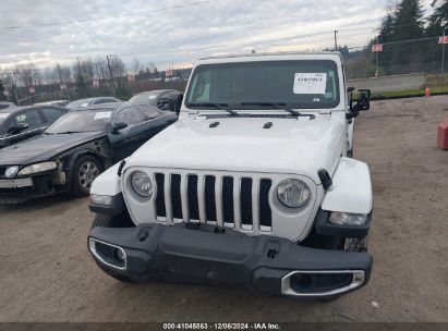 Lot #3035092255 2020 JEEP WRANGLER UNLIMITED SAHARA 4X4