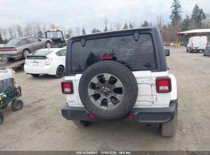 Lot #3035092255 2020 JEEP WRANGLER UNLIMITED SAHARA 4X4