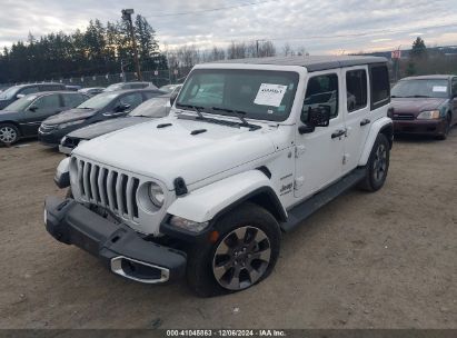 Lot #3035092255 2020 JEEP WRANGLER UNLIMITED SAHARA 4X4