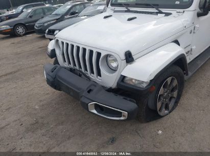 Lot #3035092255 2020 JEEP WRANGLER UNLIMITED SAHARA 4X4