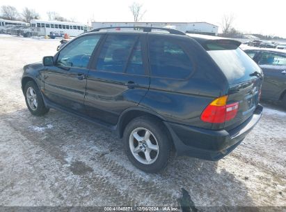 Lot #3052072435 2002 BMW X5 3.0I