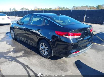 Lot #3034050037 2016 KIA OPTIMA LX