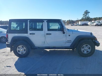 Lot #3042565842 2016 JEEP WRANGLER UNLIMITED SPORT RHD