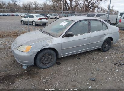 Lot #3035089134 2002 HONDA CIVIC LX