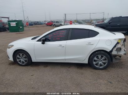 Lot #3052080021 2014 MAZDA MAZDA3 I SV