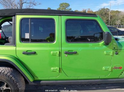 Lot #3056067390 2019 JEEP WRANGLER UNLIMITED RUBICON 4X4