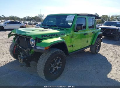 Lot #3056067390 2019 JEEP WRANGLER UNLIMITED RUBICON 4X4