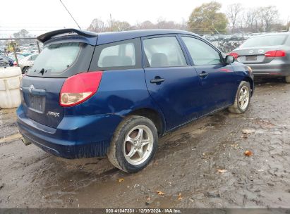 Lot #3037536935 2004 TOYOTA MATRIX STANDARD