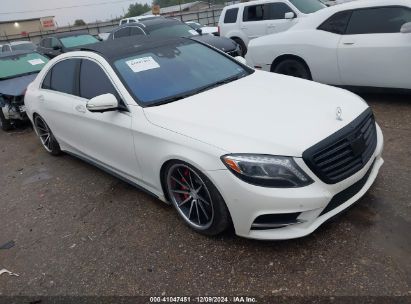 Lot #3035080194 2016 MERCEDES-BENZ S 550