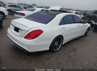 Lot #3035080194 2016 MERCEDES-BENZ S 550