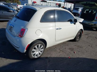 Lot #3052072274 2013 FIAT 500 POP