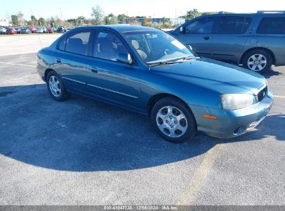 Lot #3034049996 2003 HYUNDAI ELANTRA GLS/GT