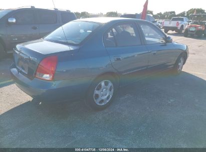 Lot #3034049996 2003 HYUNDAI ELANTRA GLS/GT