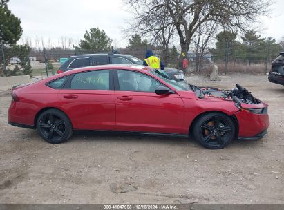 Lot #3051092386 2024 HONDA ACCORD HYBRID SPORT-L